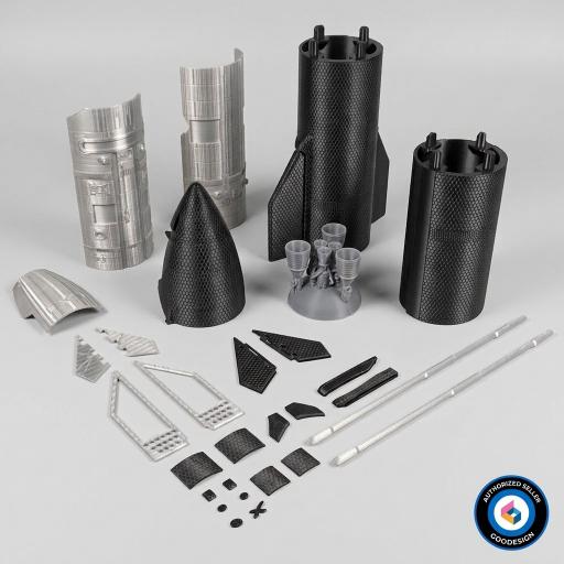 Starship SpaceX - Kit d'assemblage — vue 2